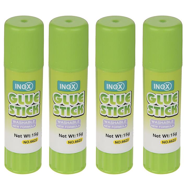 چسب ماتیکی اینوکس مدل 6183  بسته 4 عددی